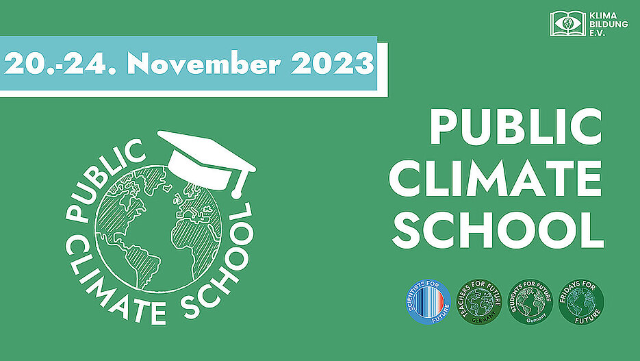 Die Uni Würzburg bieten in der Woche der Public Climate School Seminare, Vorlesungen und Workshops an. (Bild: PSC-Team) 