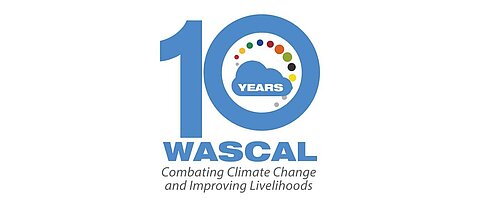 Logo 10 Jahre WASCAL 