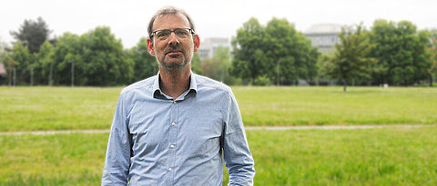 Neu an der Uni: Professor Georg Stauch hat den Lehrstuhl für Geomorphologie übernommen. (Bild: Lutz Ziegler / Uni Würzburg) 