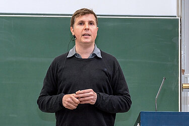 Vorlesung Raumplanung mit Prof. Naumann